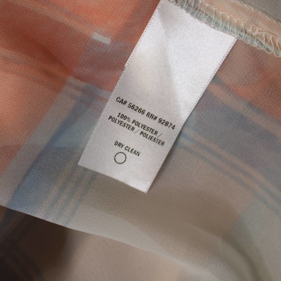 NWT Splendid Silky Plaid Button Down Top Blouse - Picture 8 of 8